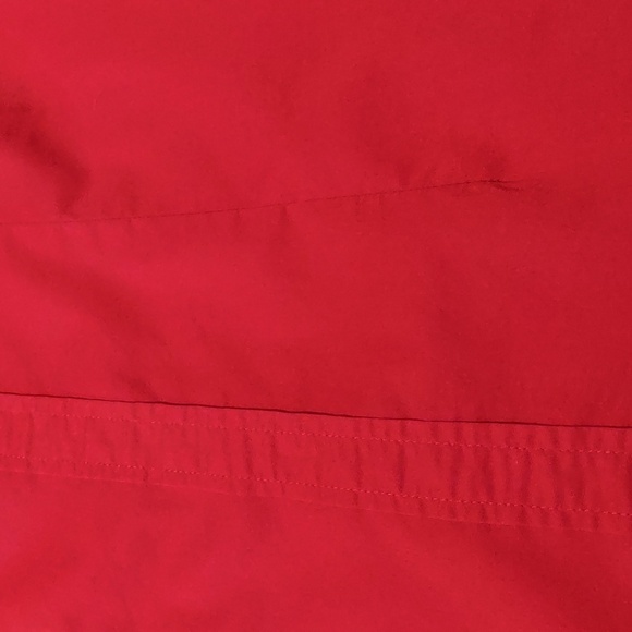 New York & Company Red Button Up Blouse - Picture 9 of 9